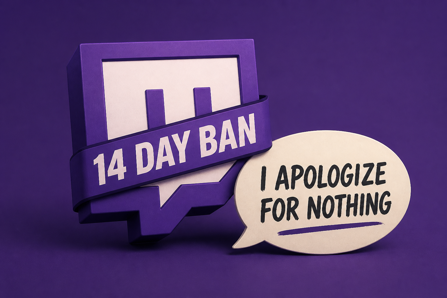 Asmongold Confirms 14 Day Twitch Ban And Apologizes For Nothing