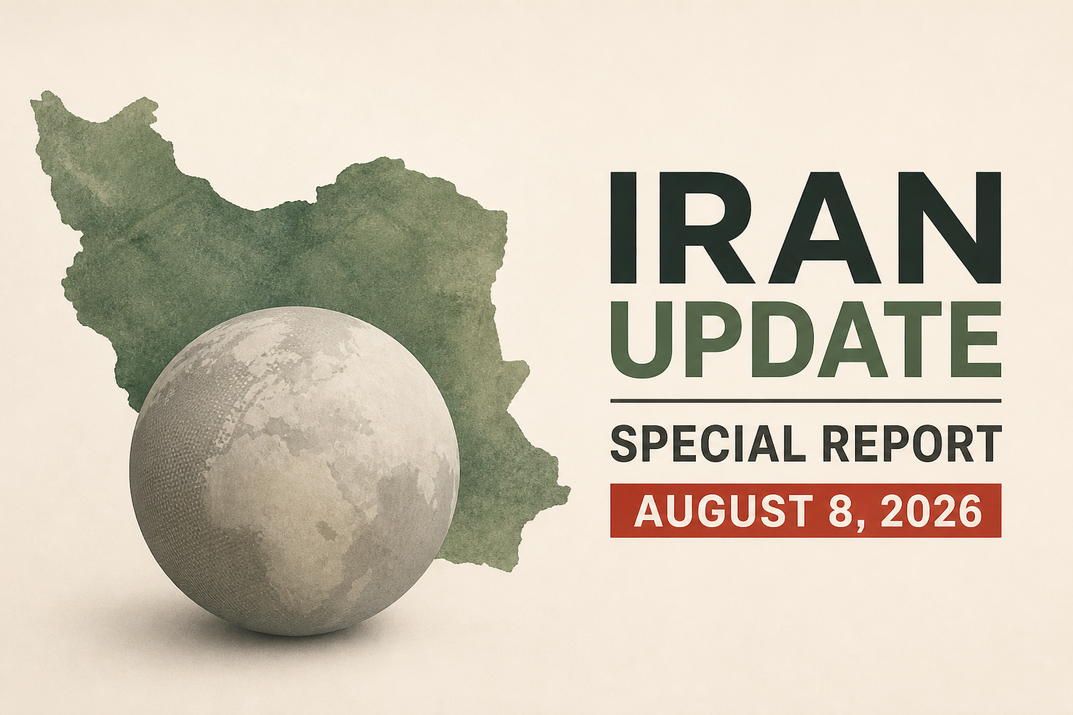 Iran Update Special Report August 8, 2026