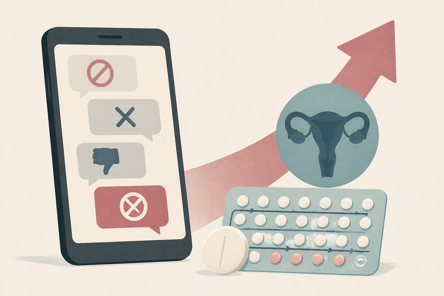 There's a birth control backlash online. Can it explain the rise in abortions?