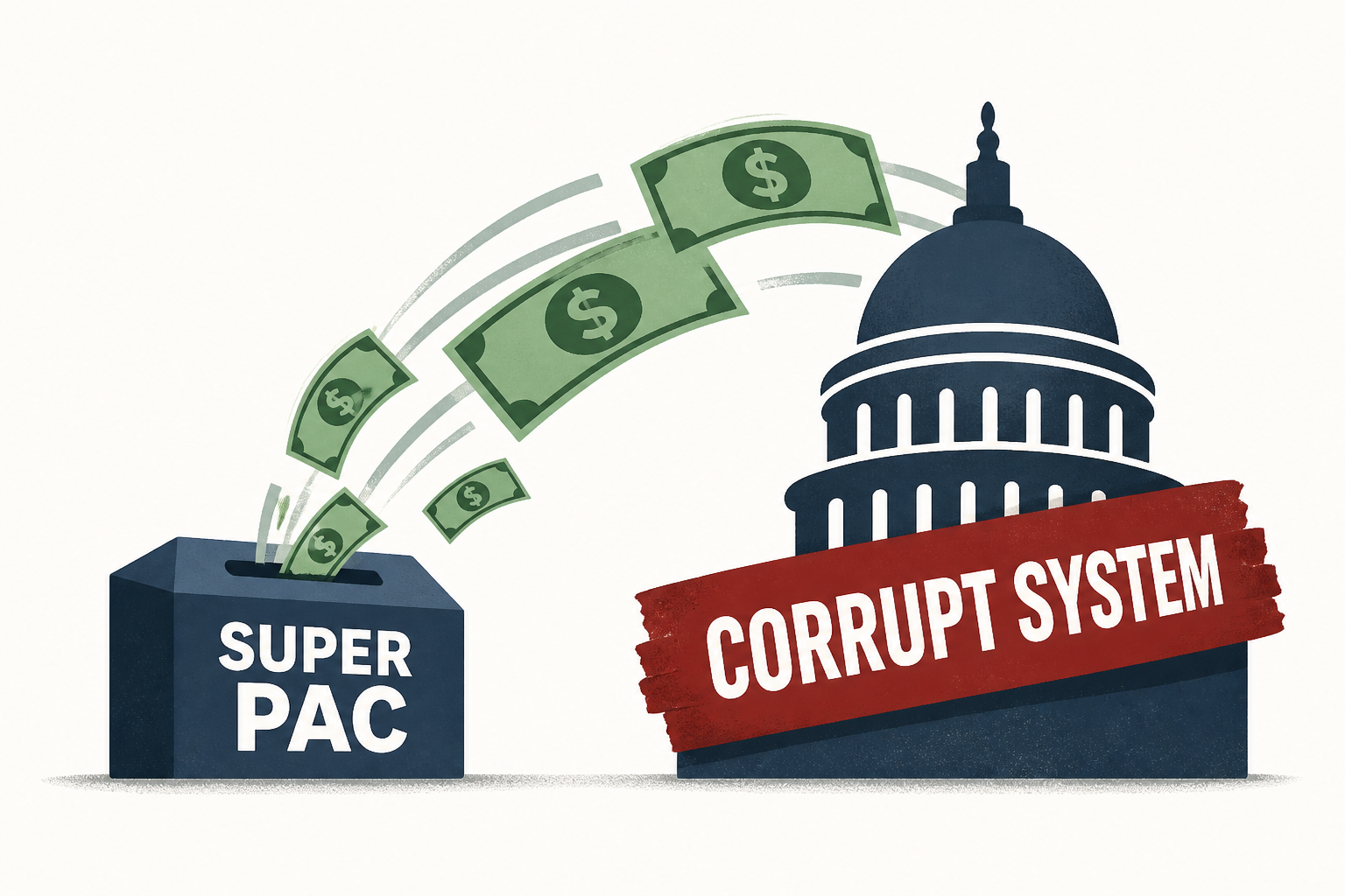 Sen. Bernie Sanders calls on Democratic leaders to end "corrupt system" of super PAC donations