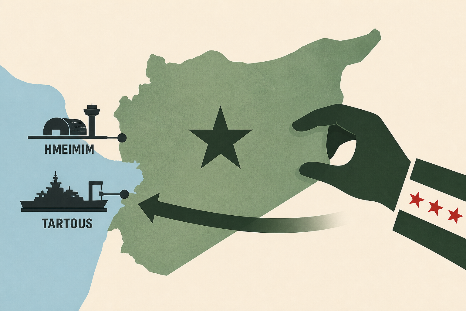 Syria to take back Tartous and Hmeimim military bases from Russia