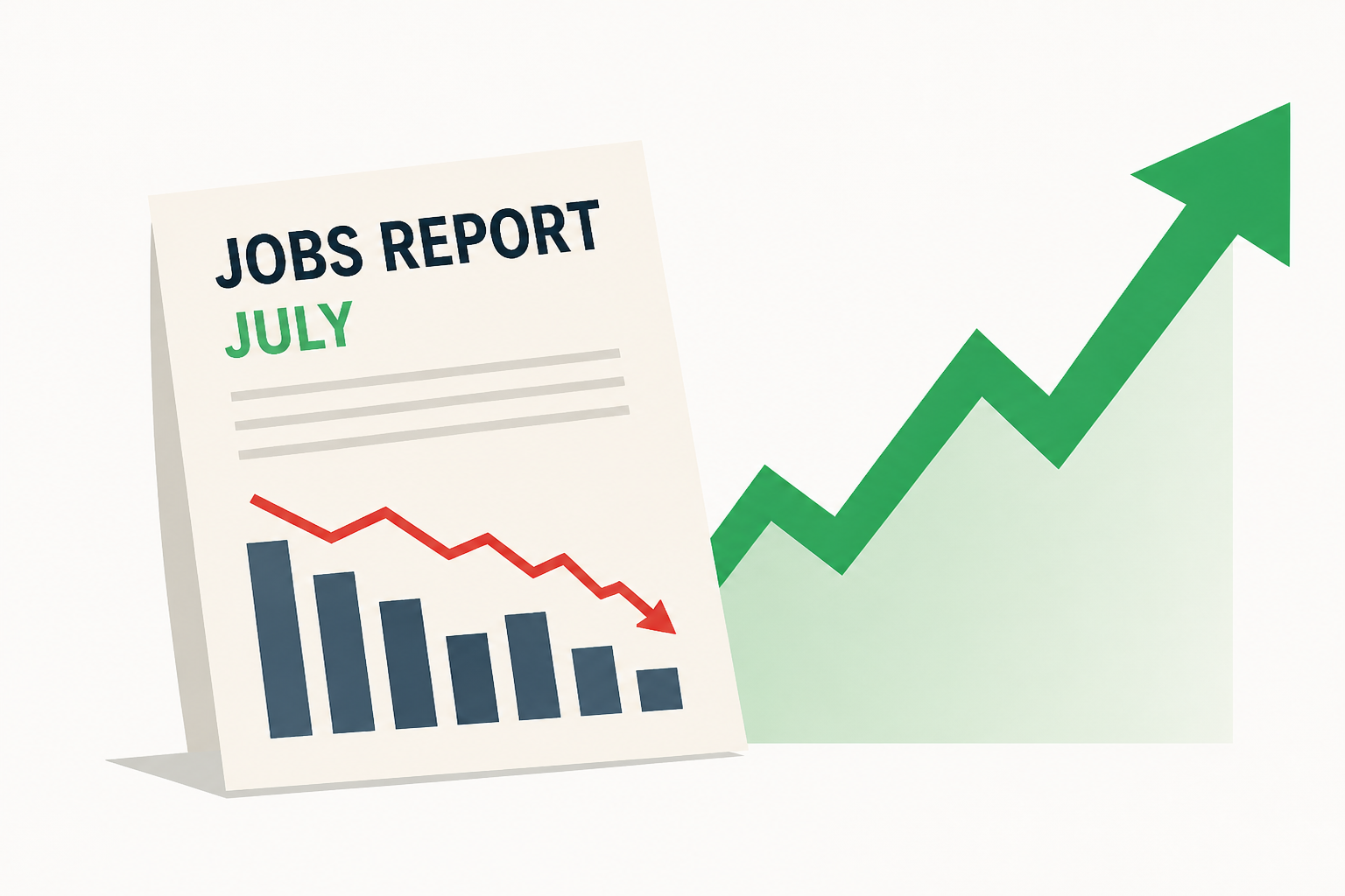 'Very little to like': Wall Street assesses surprise July jobs report as stocks jump
