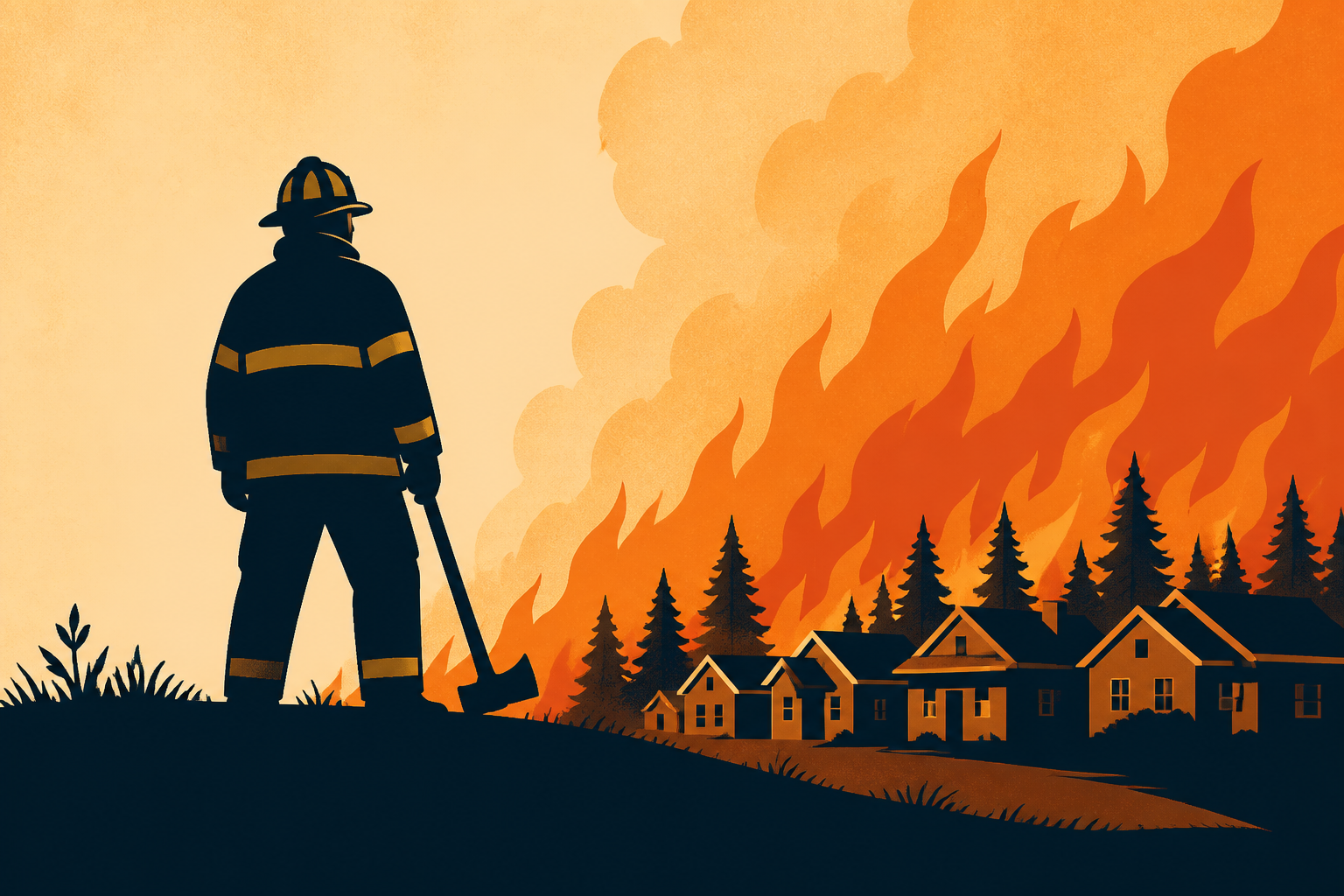Firefighters ride out Old Trails inferno in Spokane neighborhood: 'We make our stand here'