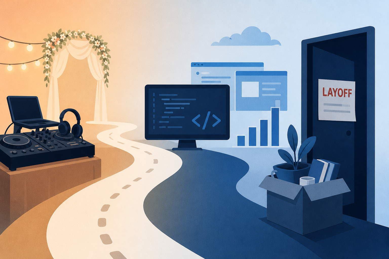 From Wedding DJ to Meta Engineer: My 13-Year Career and Layoff