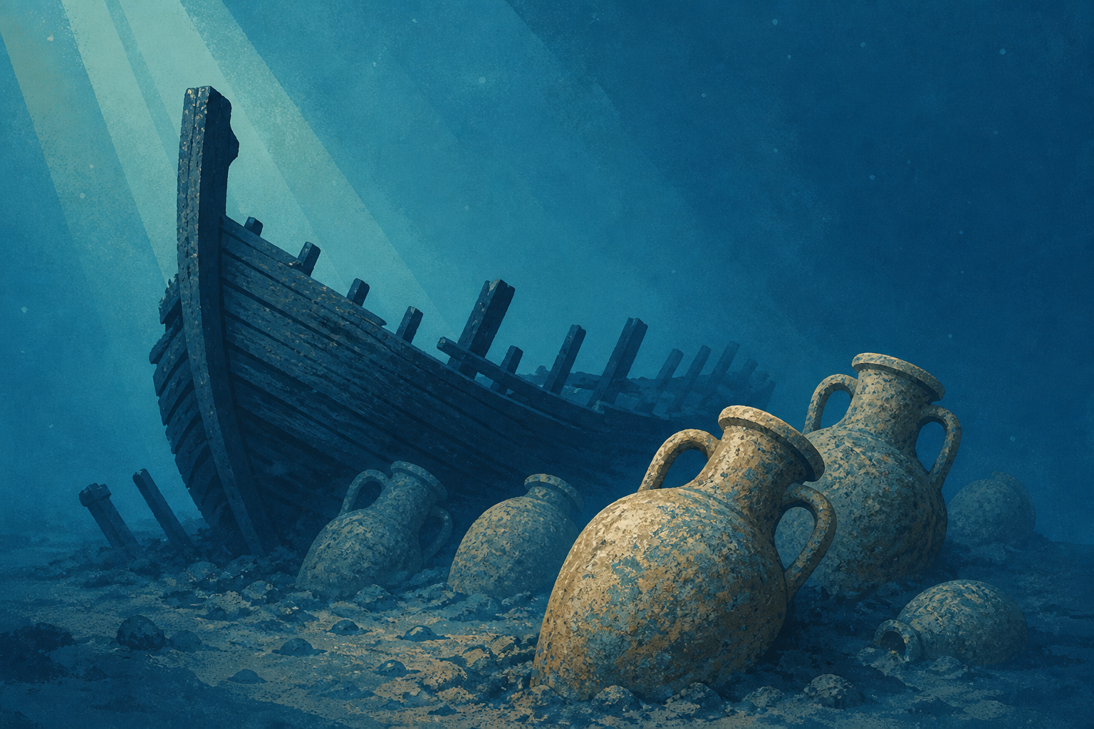 Shipwreck, jars more than 2,000 years old found off Italian coast