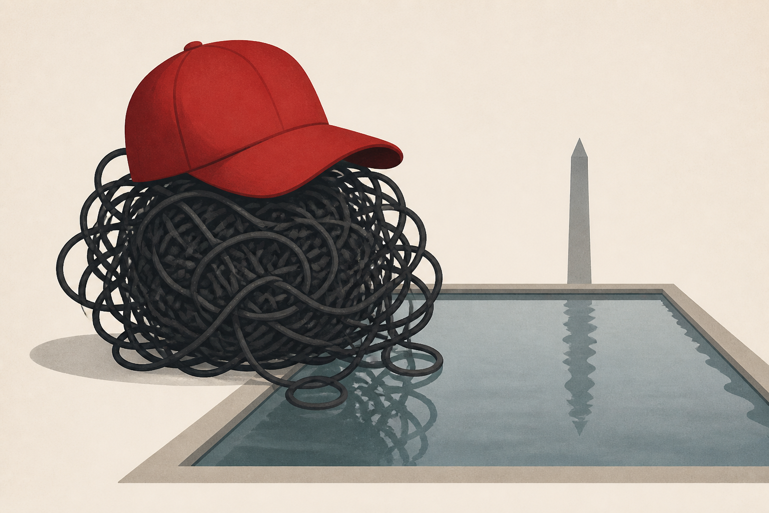 A problem of Trump’s own making doomed his Reflecting Pool fiasco: NYT