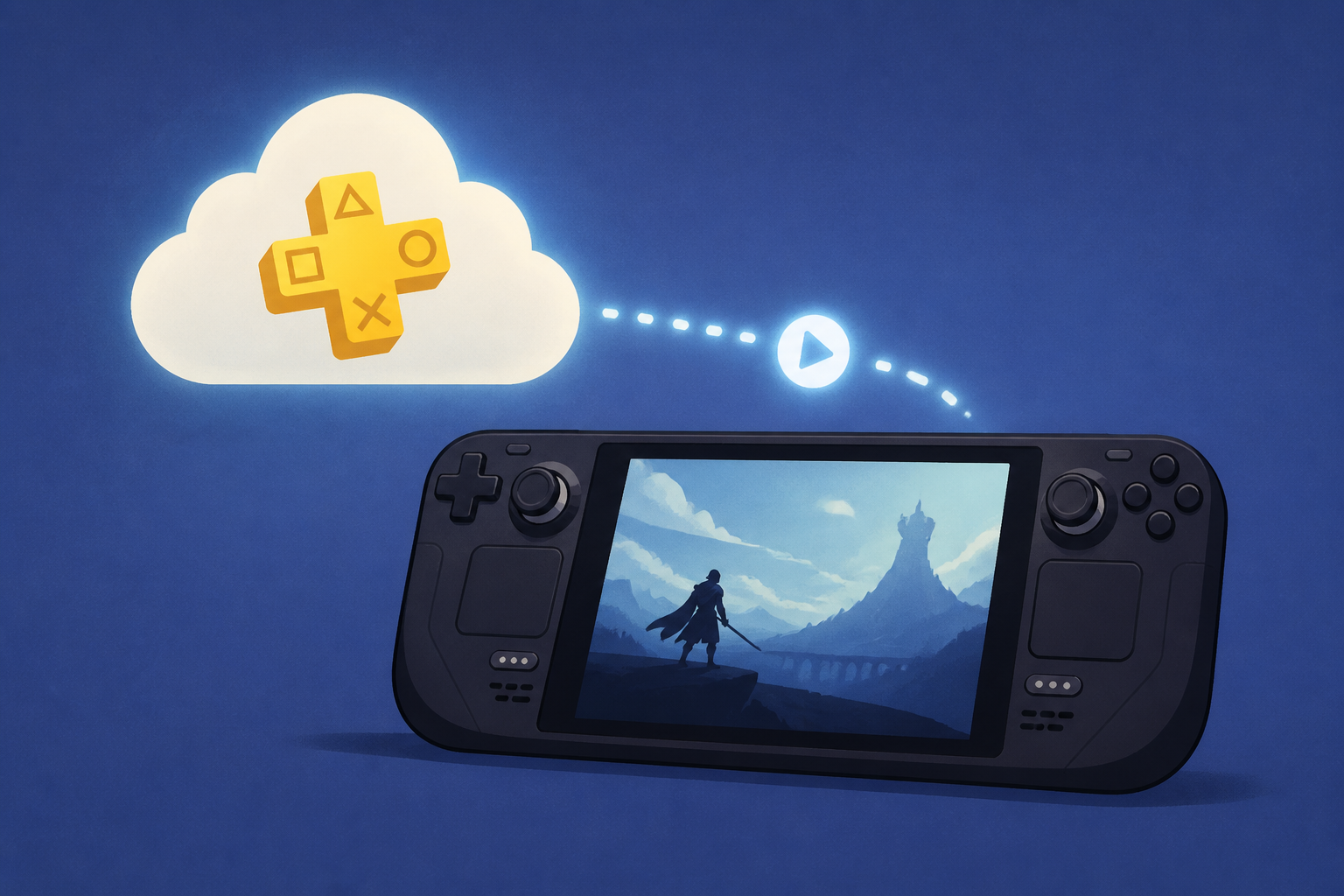 You can now stream PS Plus games to Steam Deck without owning a PS5 - and without buying a PS Portal