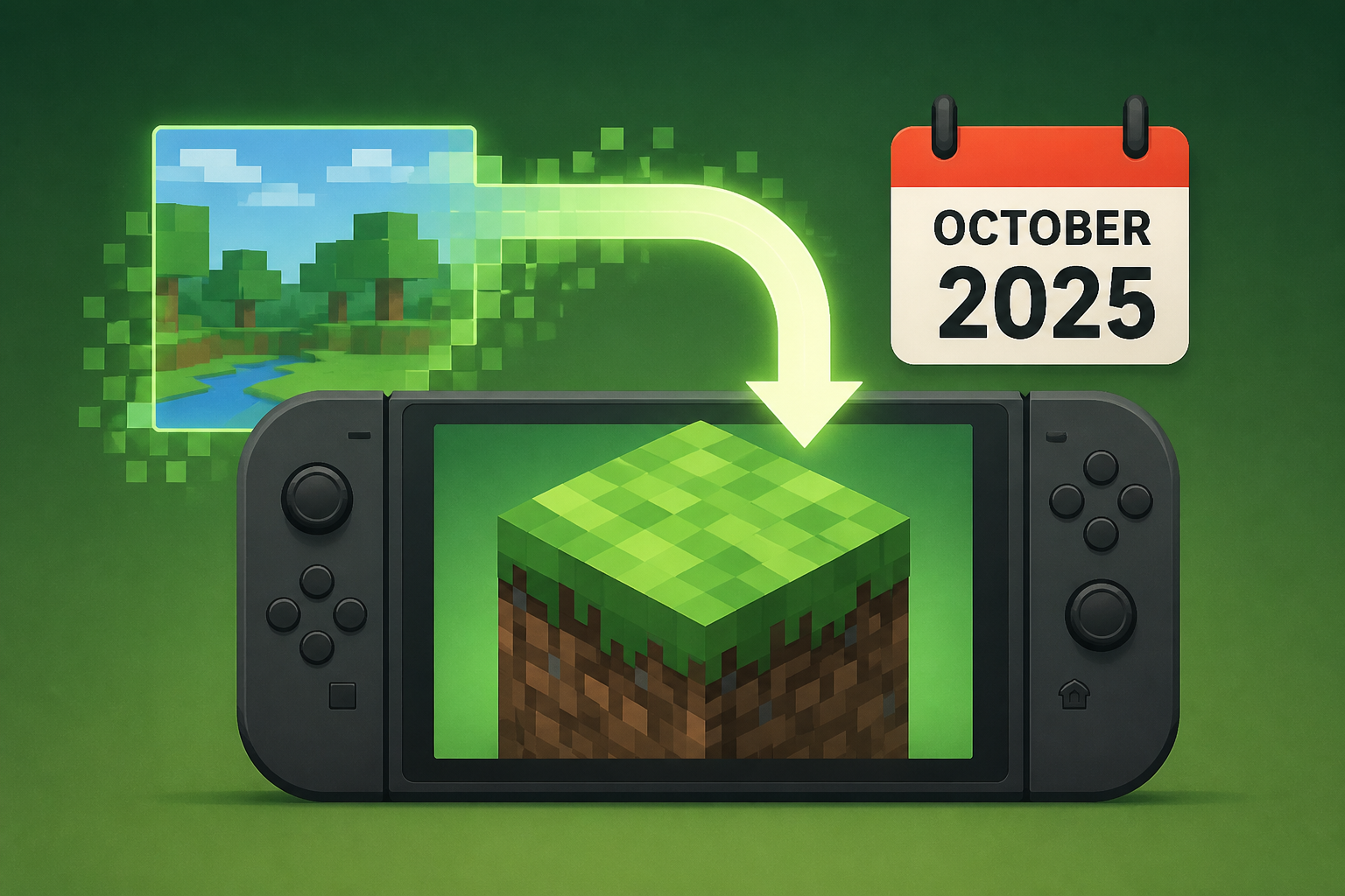 Minecraft Arrives On Switch 2 This October, Digital Upgrade Path Confirmed