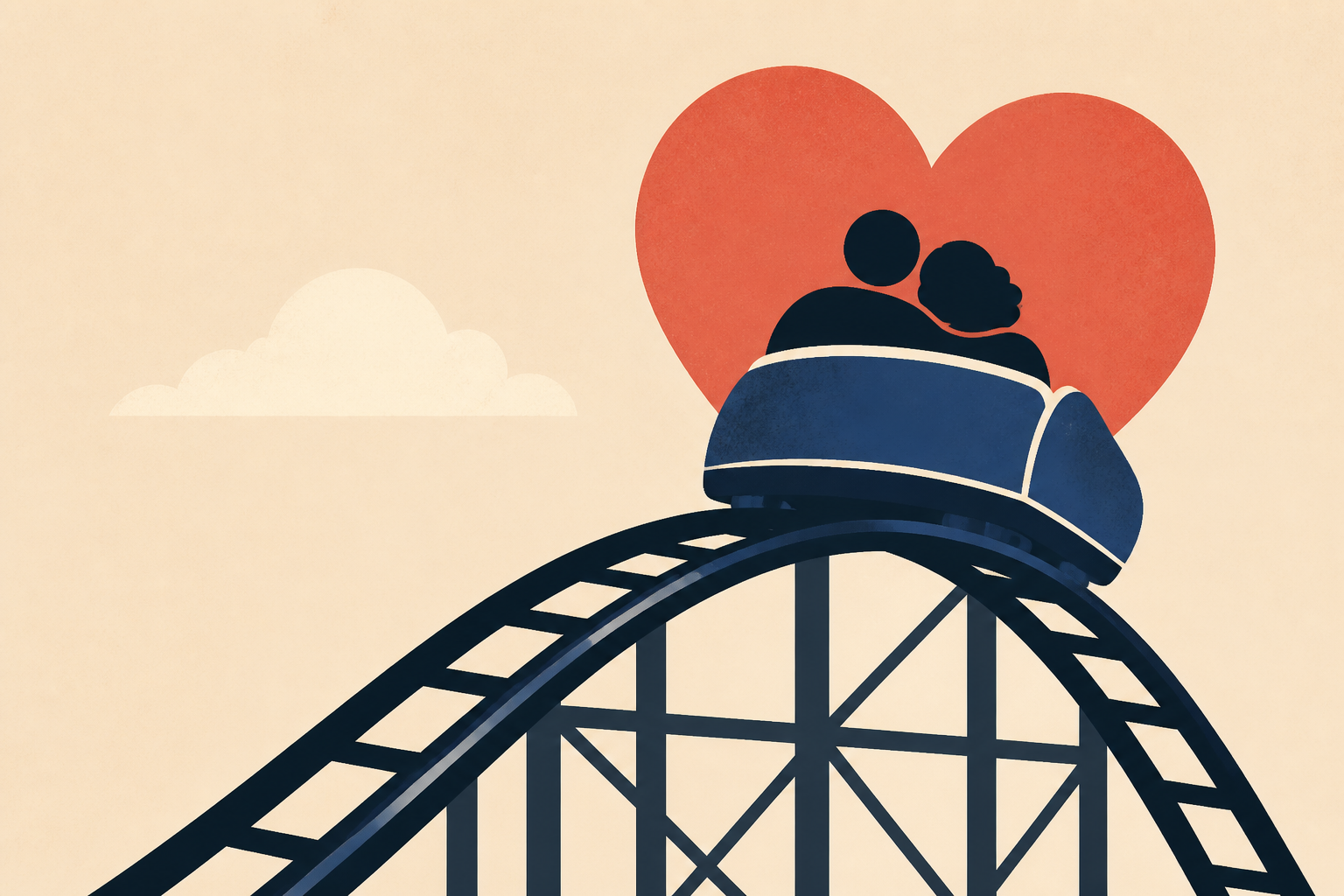 Michael B. Jordan and Raye Cozy Up on Roller Coaster at Six Flags