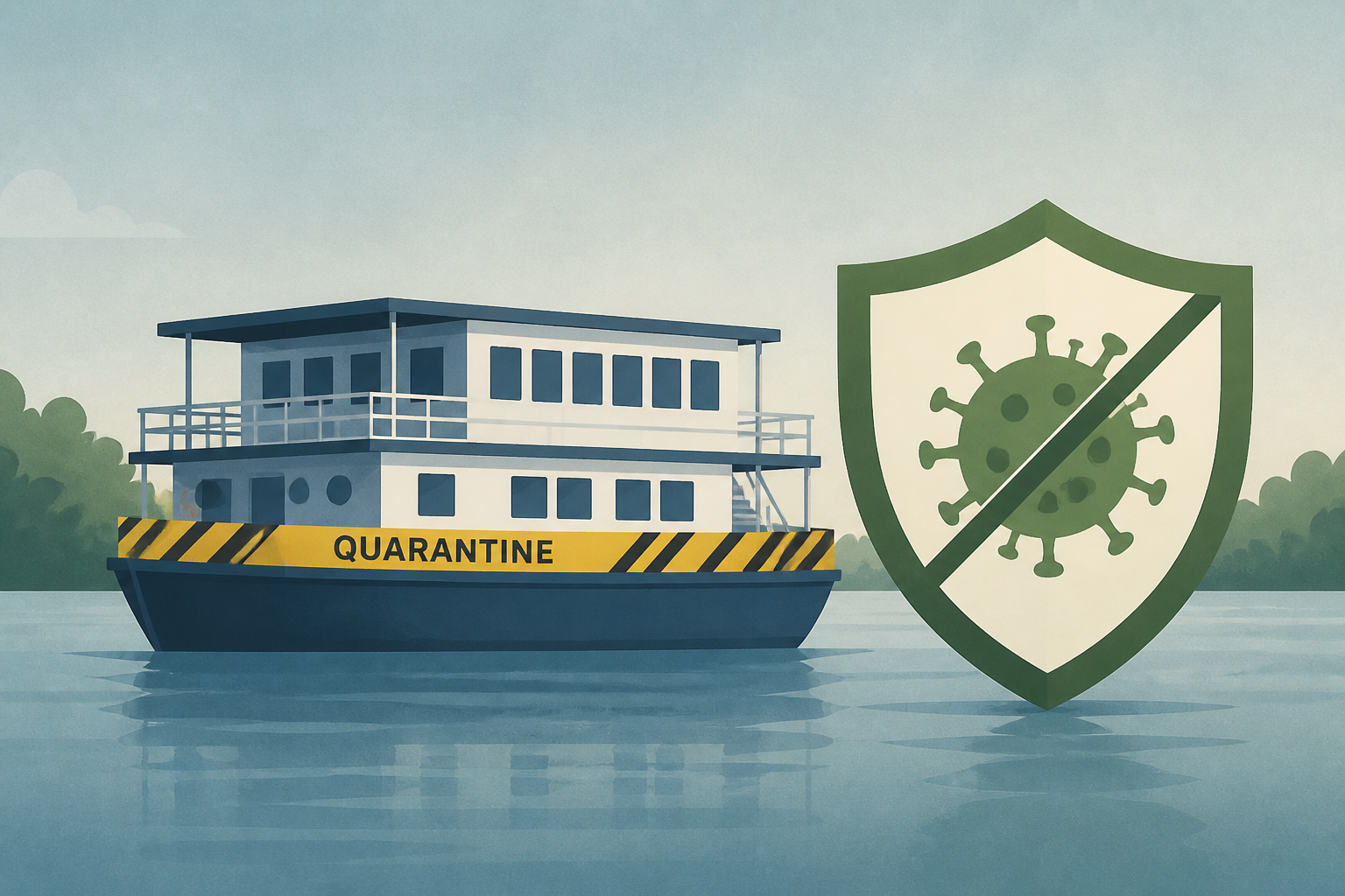 No Ebola cases found on quarantined river boat, Congo authorities say