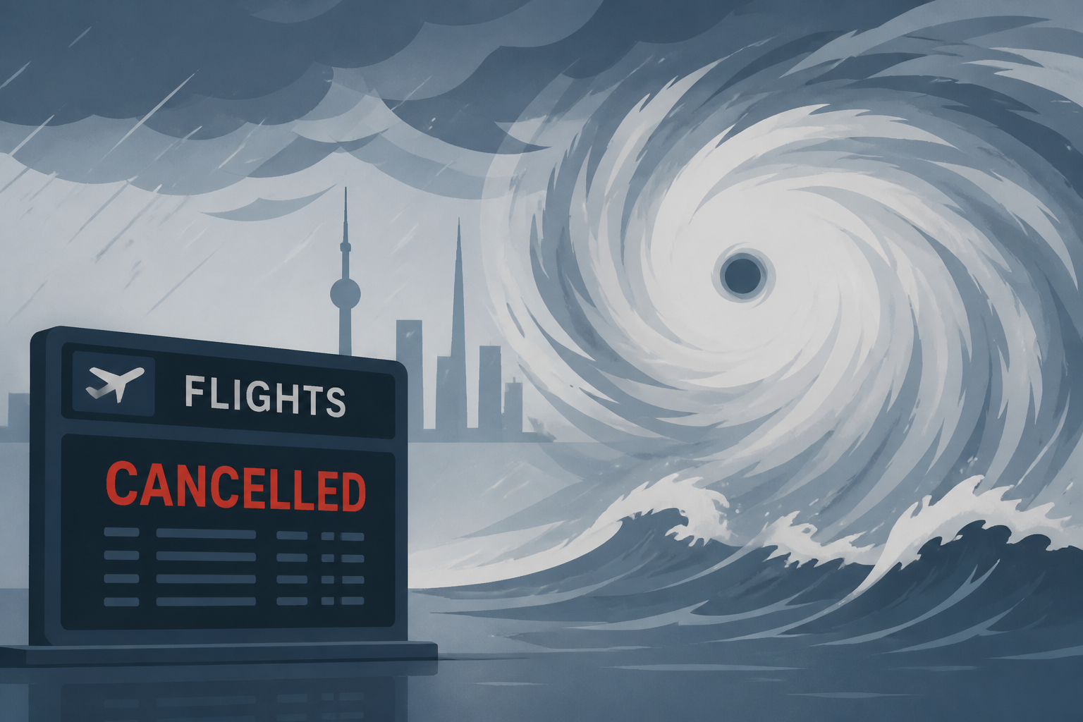 Shanghai cancels flights as Typhoon Dolphin hits China's eastern coast