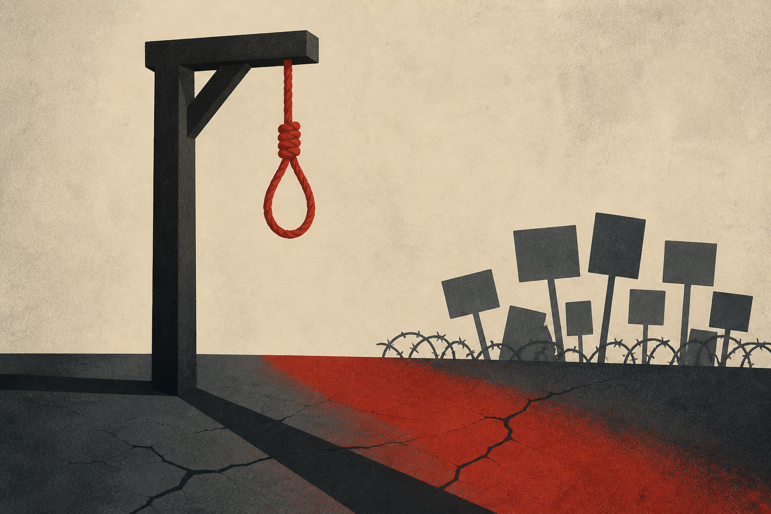 Iran executes protesters in public as regime expands postwar repression, human rights groups say