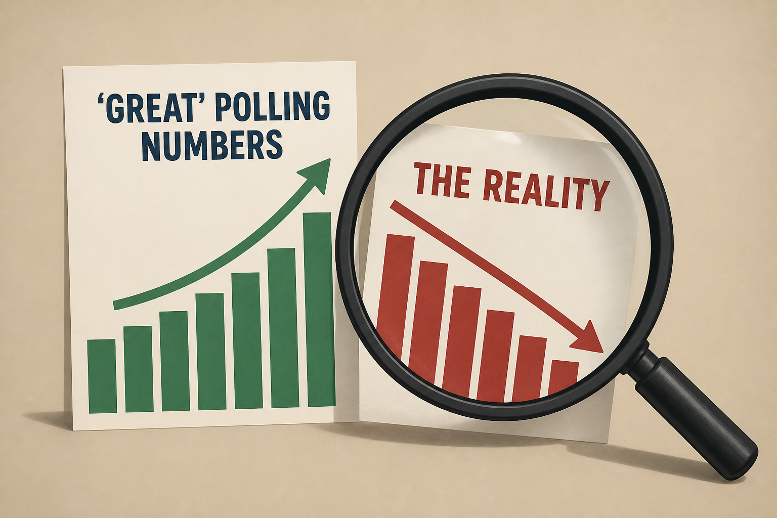 Trump Brags About 'Great' Polling Numbers Despite Reality Showing The Exact Opposite