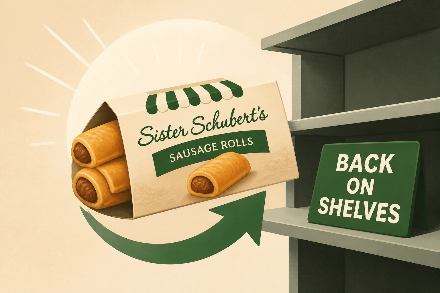 Sister Schubert’s sausage rolls are coming back to shelves after five years