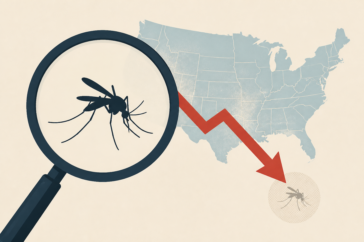 Experts worry as parts of the US see a huge drop in mosquitoes
