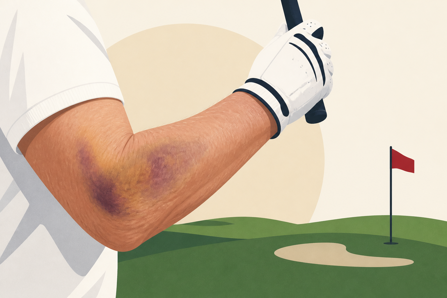 Trump, 80, Shows Off Heavily Bruised Arm While Golfing