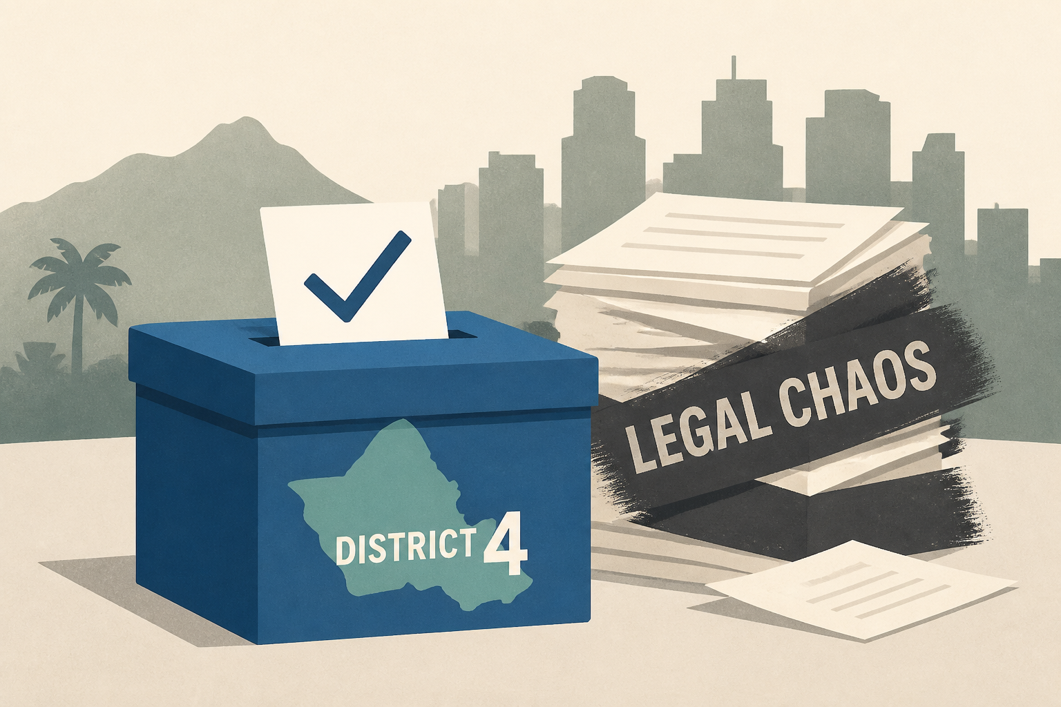 Trevor Ozawa leads Honolulu City Council District 4 race amid legal chaos