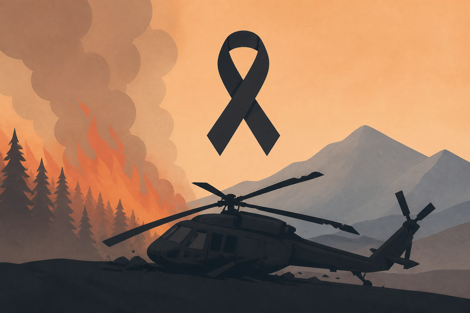 Pilots of helicopter that crashed while fighting wildfire in Utah are dead, officials say