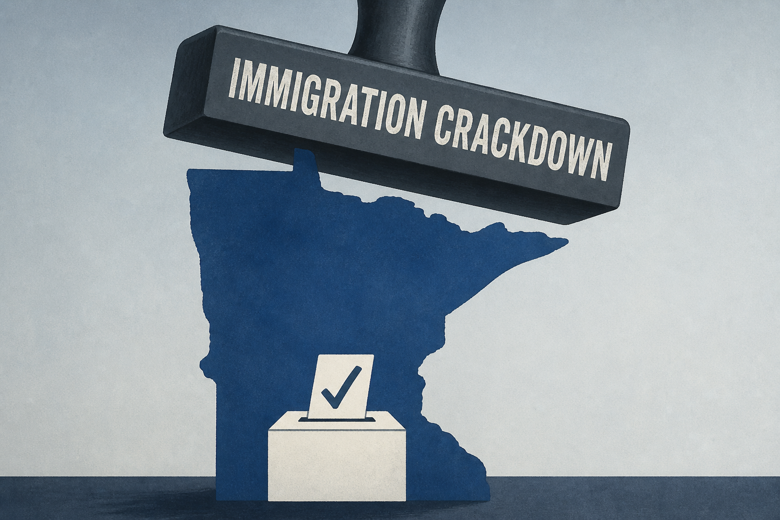 Trump's immigration crackdown looms over Minnesota's bruising Senate primary