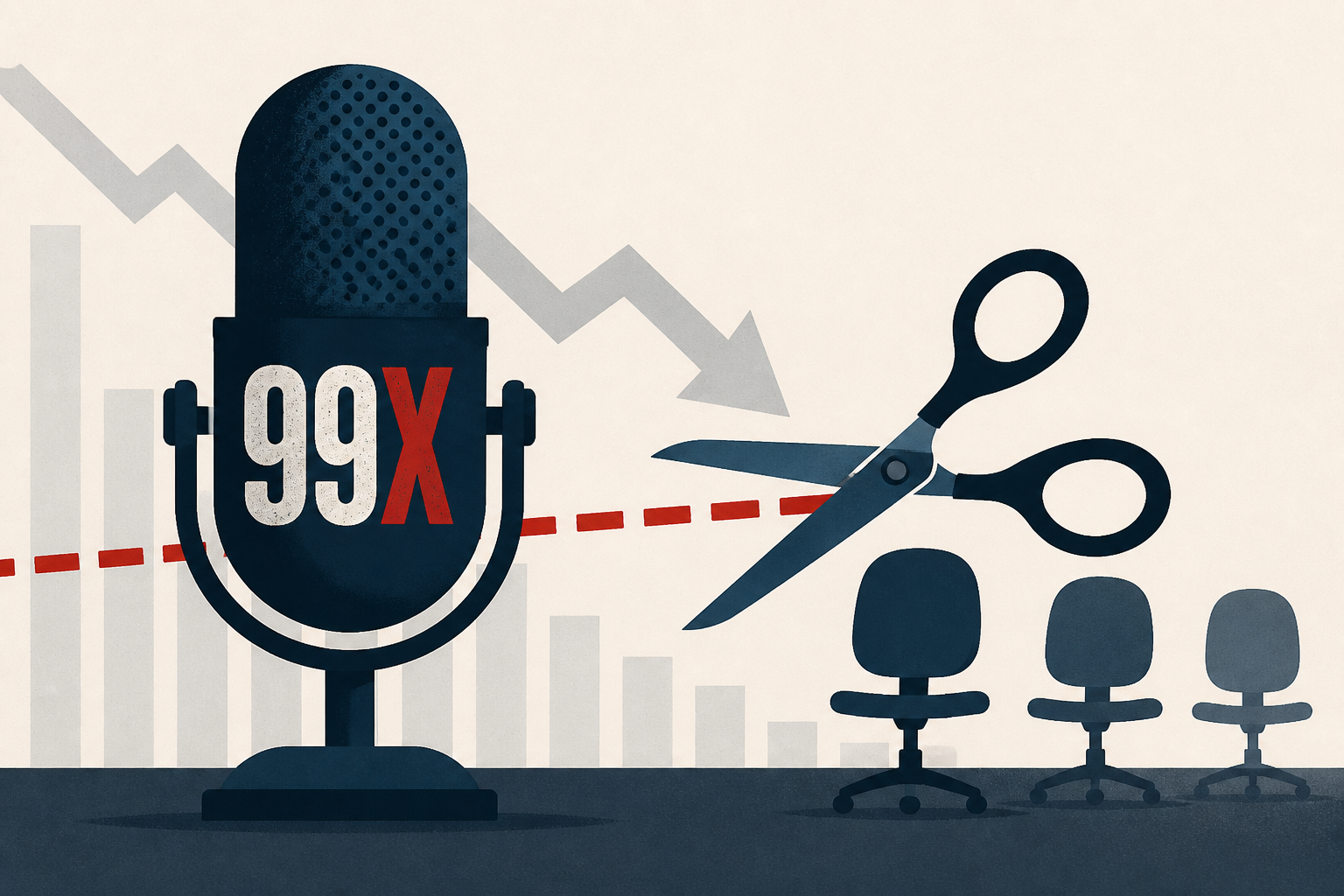 Cumulus Media cuts on-air staff at 99X