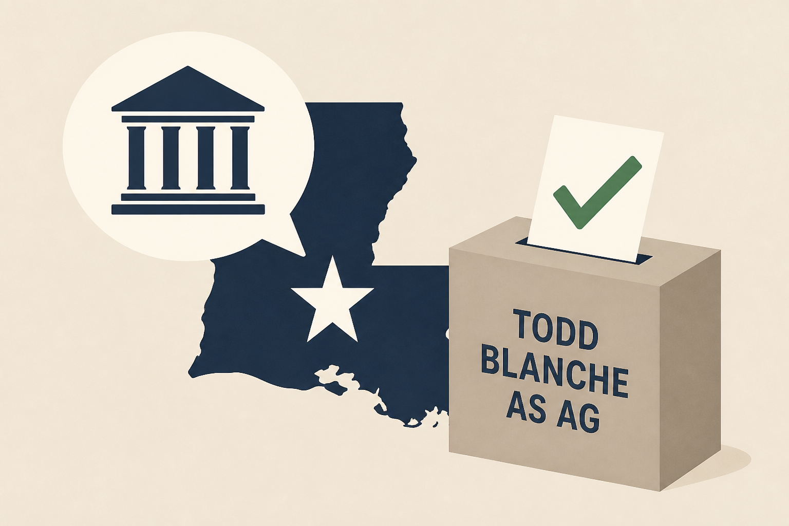 Bill Cassidy speaks on why he voted for Todd Blanche as AG