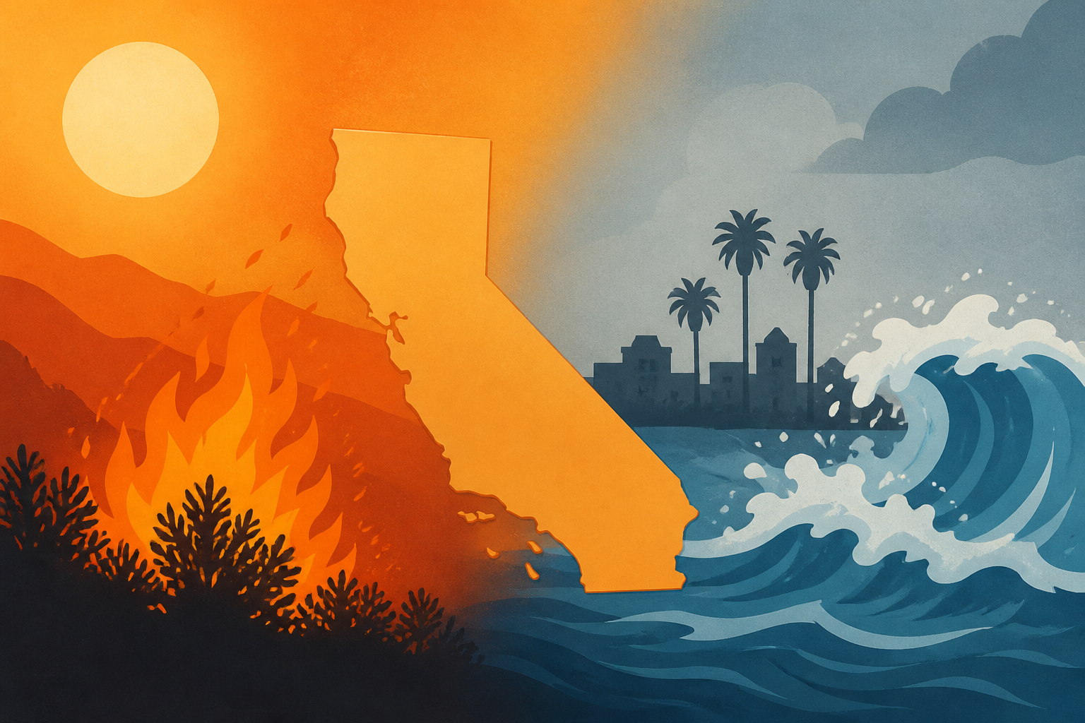 SoCal heat wave brings fire weather and coastal flooding risk