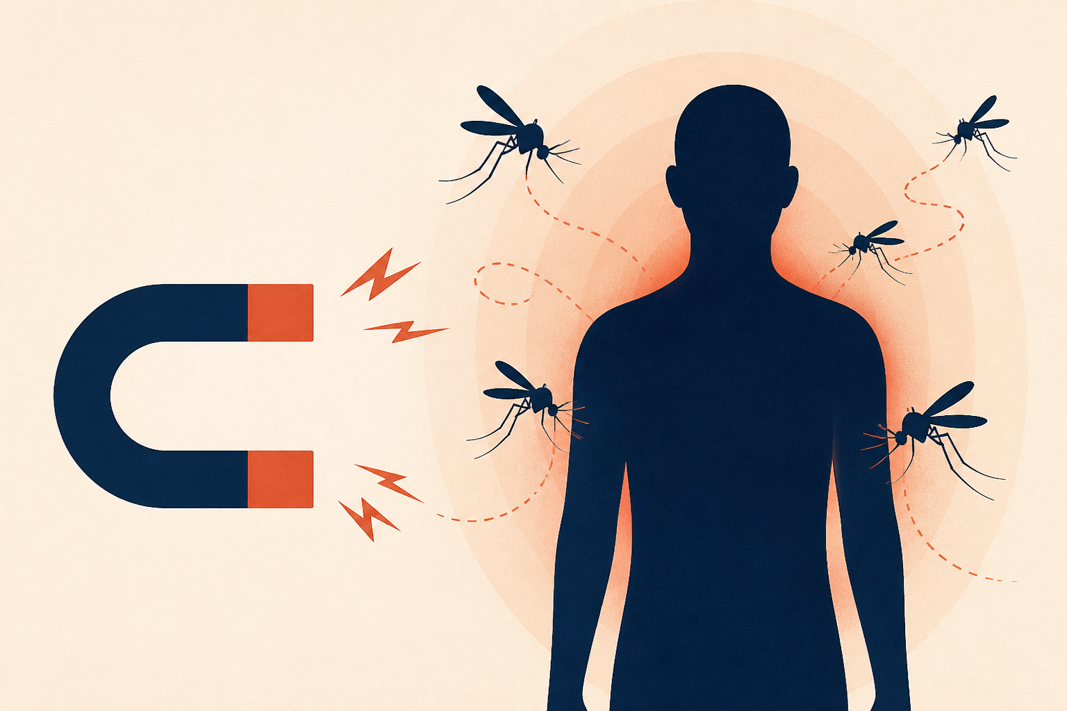 Mosquito magnet: Why some people get bitten more often