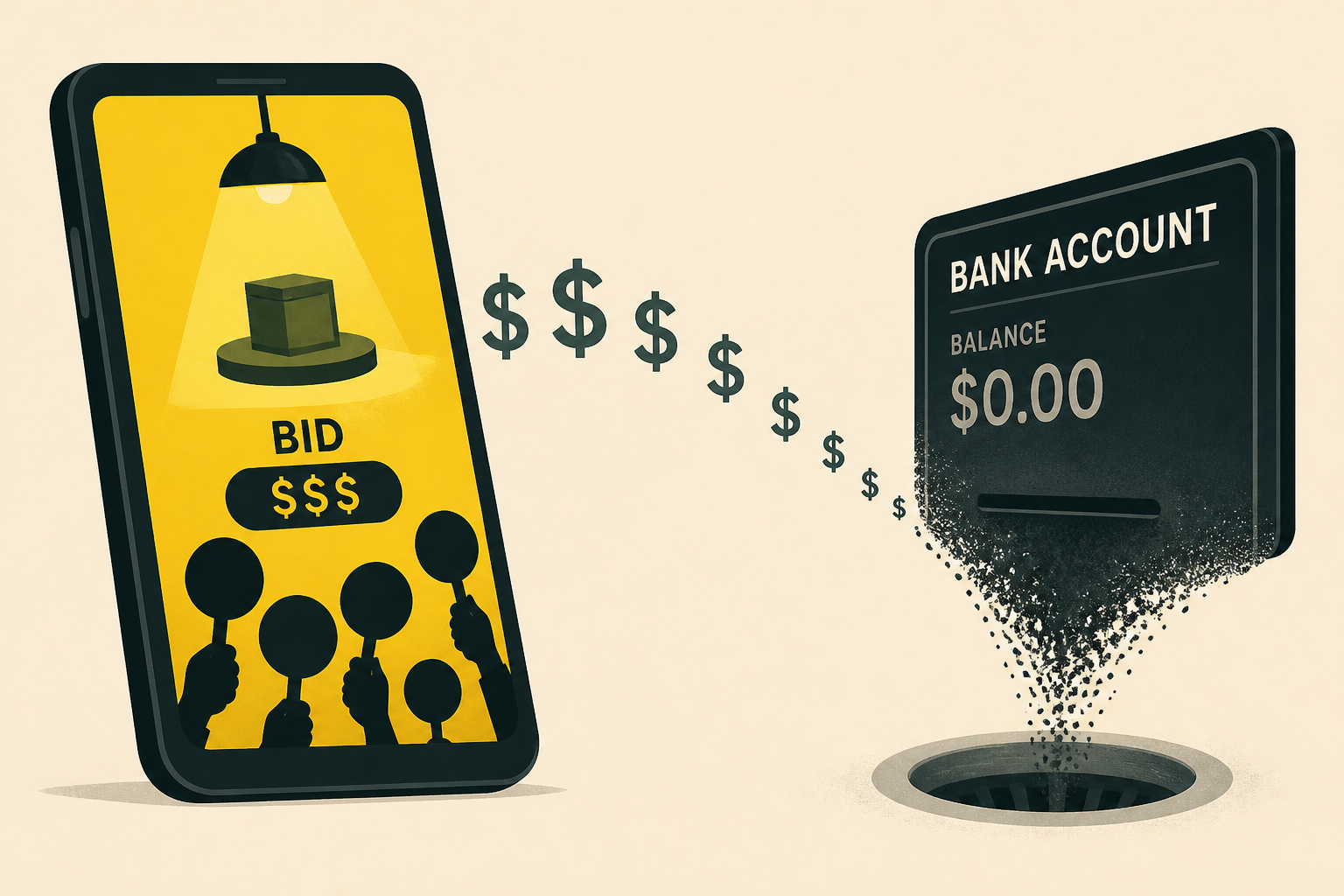 At Whatnot, Some Are Bidding Away Their Bank Accounts