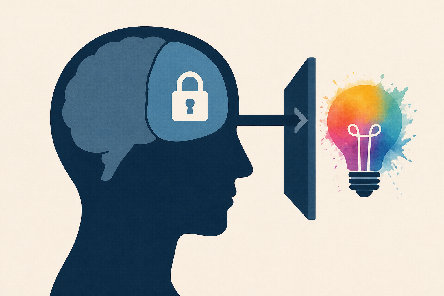 Prefrontal Cortex Can Block Creative Problem
