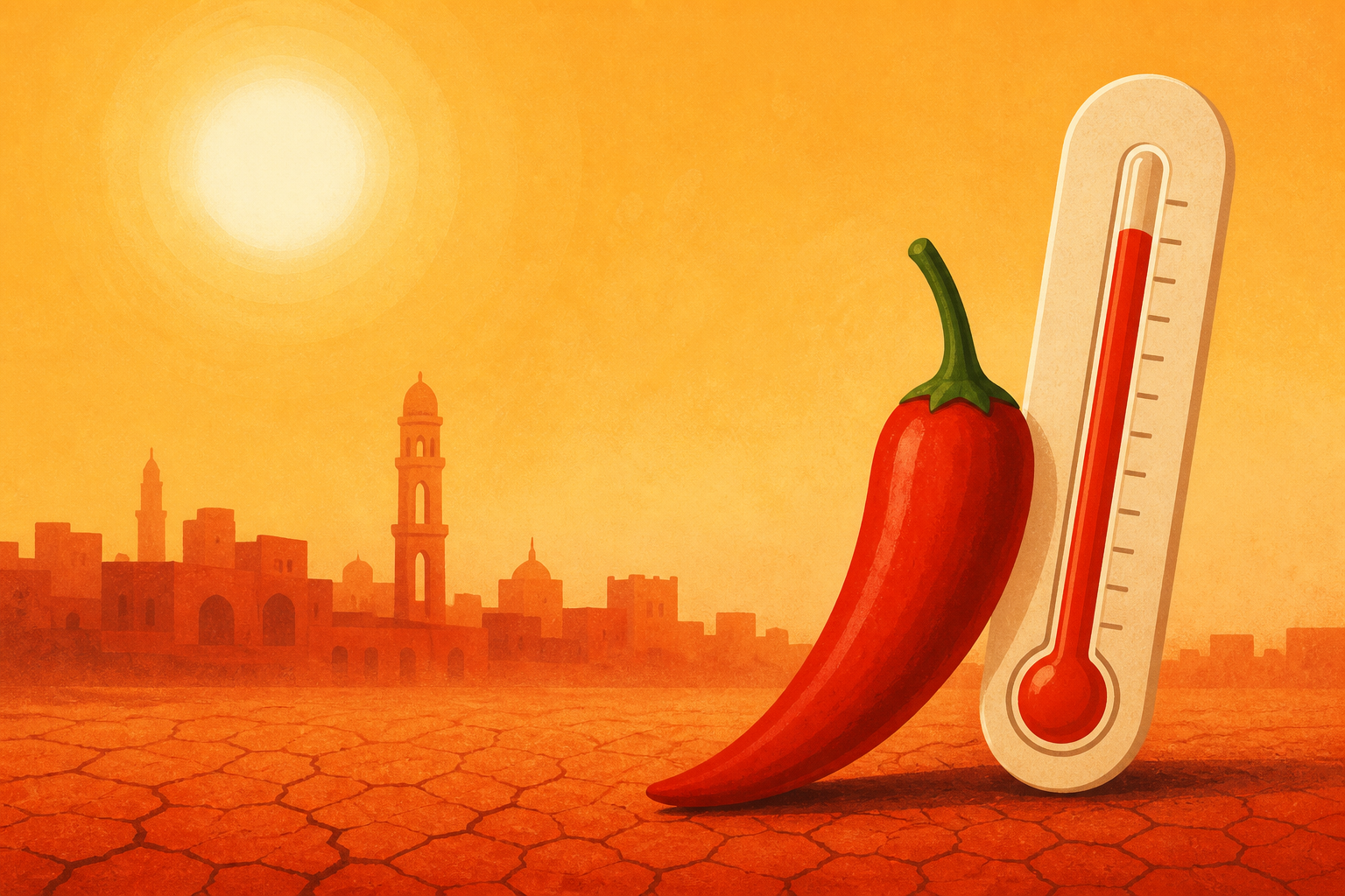 Extreme Heat Comes for the Red Chile Capital of Pakistan
