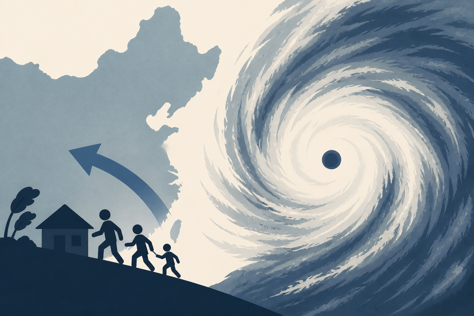 Typhoon Dolphin Barrels Into China, Prompting Mass Evacuations