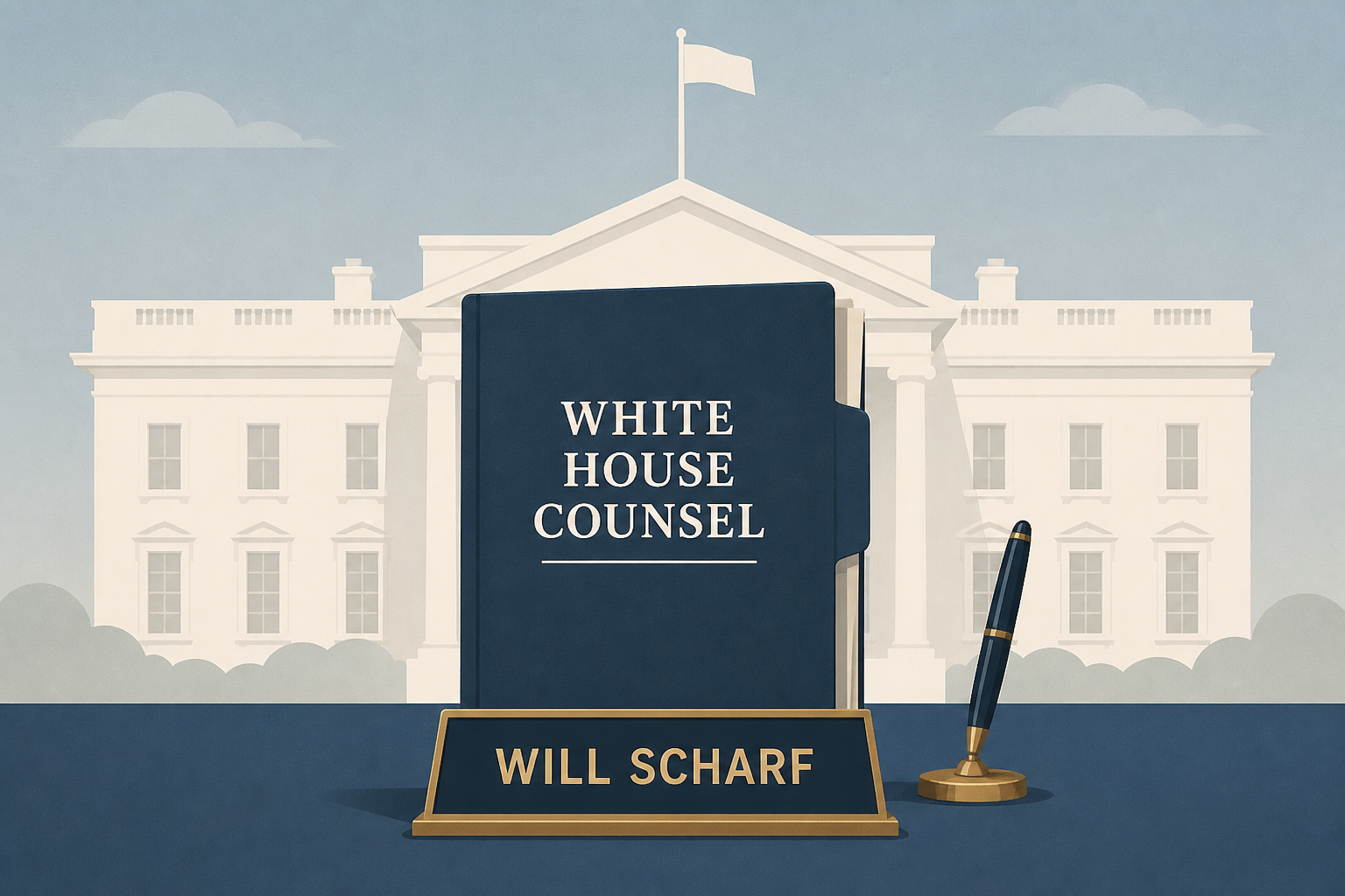 Trump names Will Scharf as White House counsel ahead of midterms