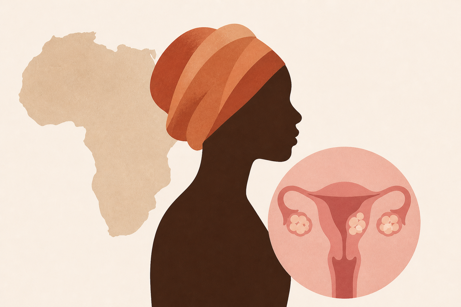 Reproductive issues like cysts and fibroids impact a majority of African women over their lifetimes