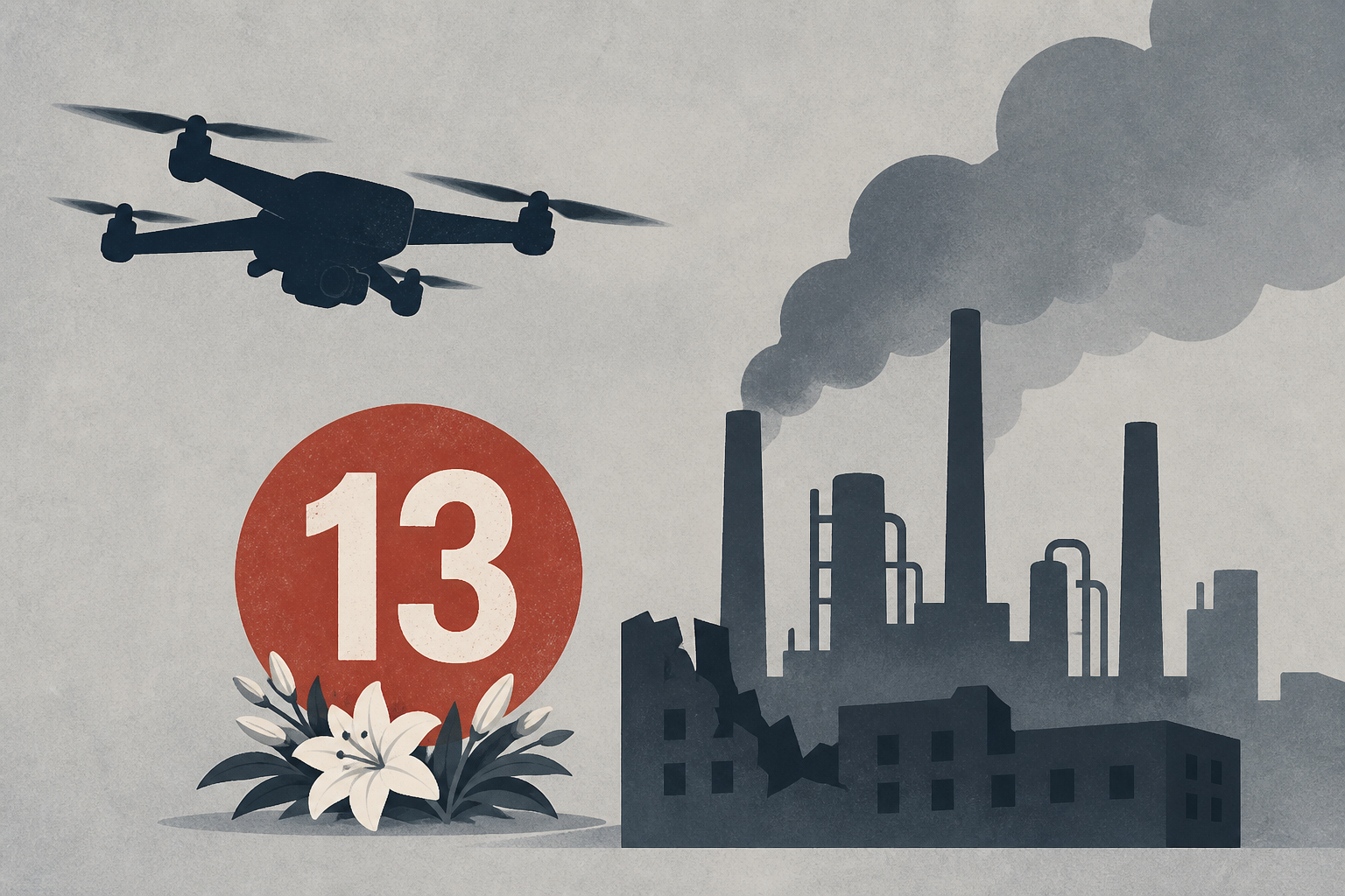 Ukraine Drone Attack on Industrial City in Russia Kills at Least 13