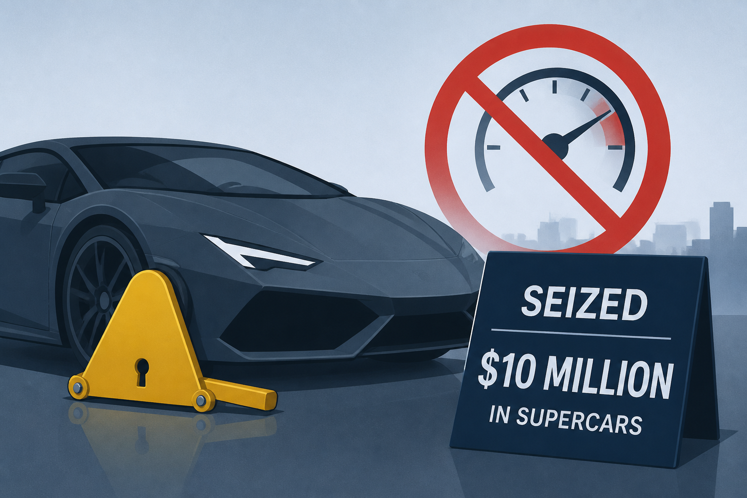London police seize $10 million in supercars in one weekend as they fight antisocial driving