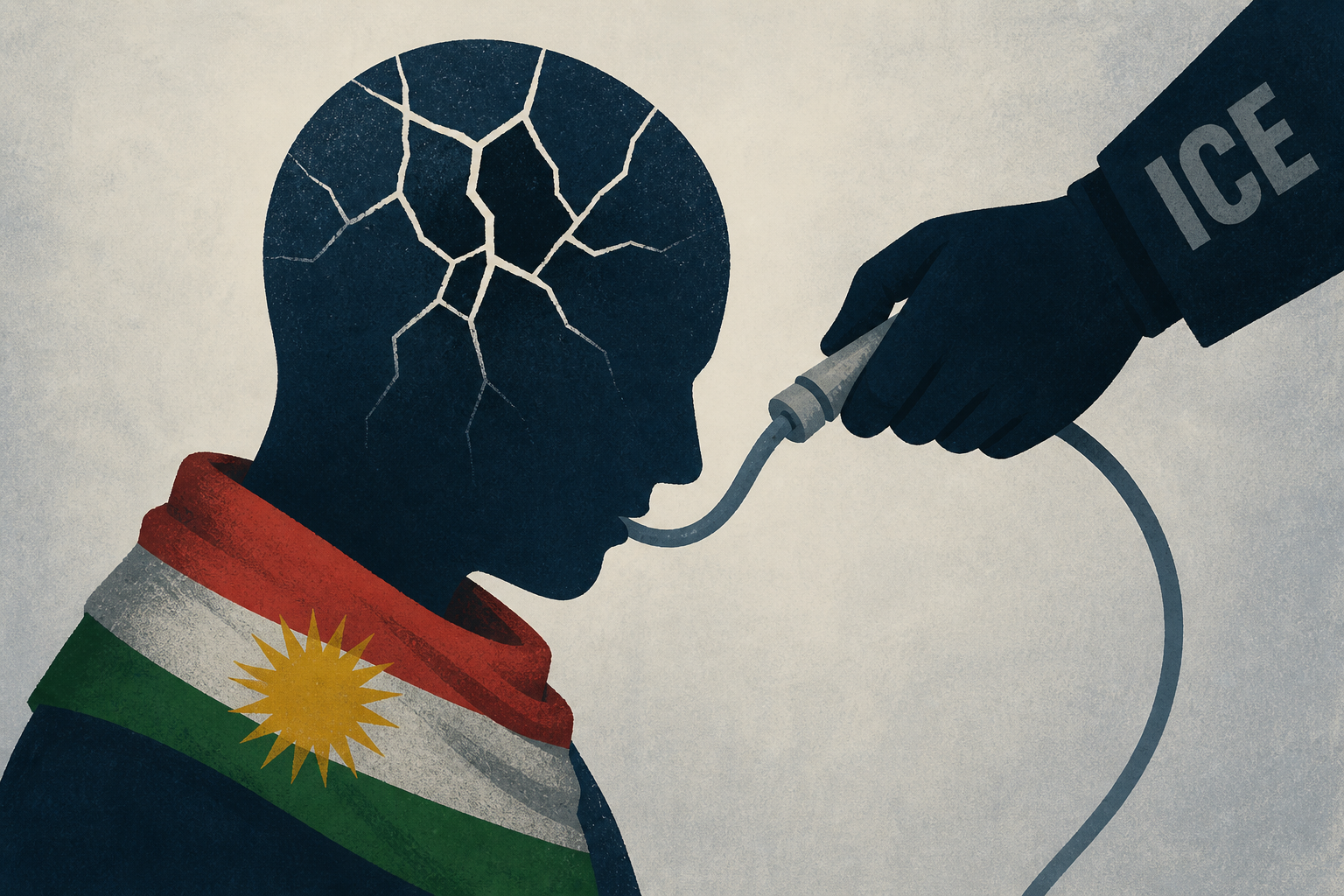 Kurdish hunger striker says ICE force-feeding ‘mentally broke me’