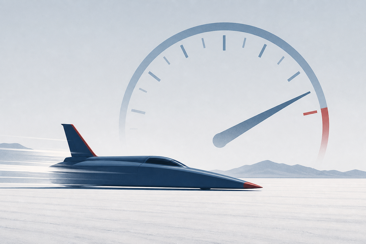 Driver who broke the sound barrier attempts another land speed record in Utah