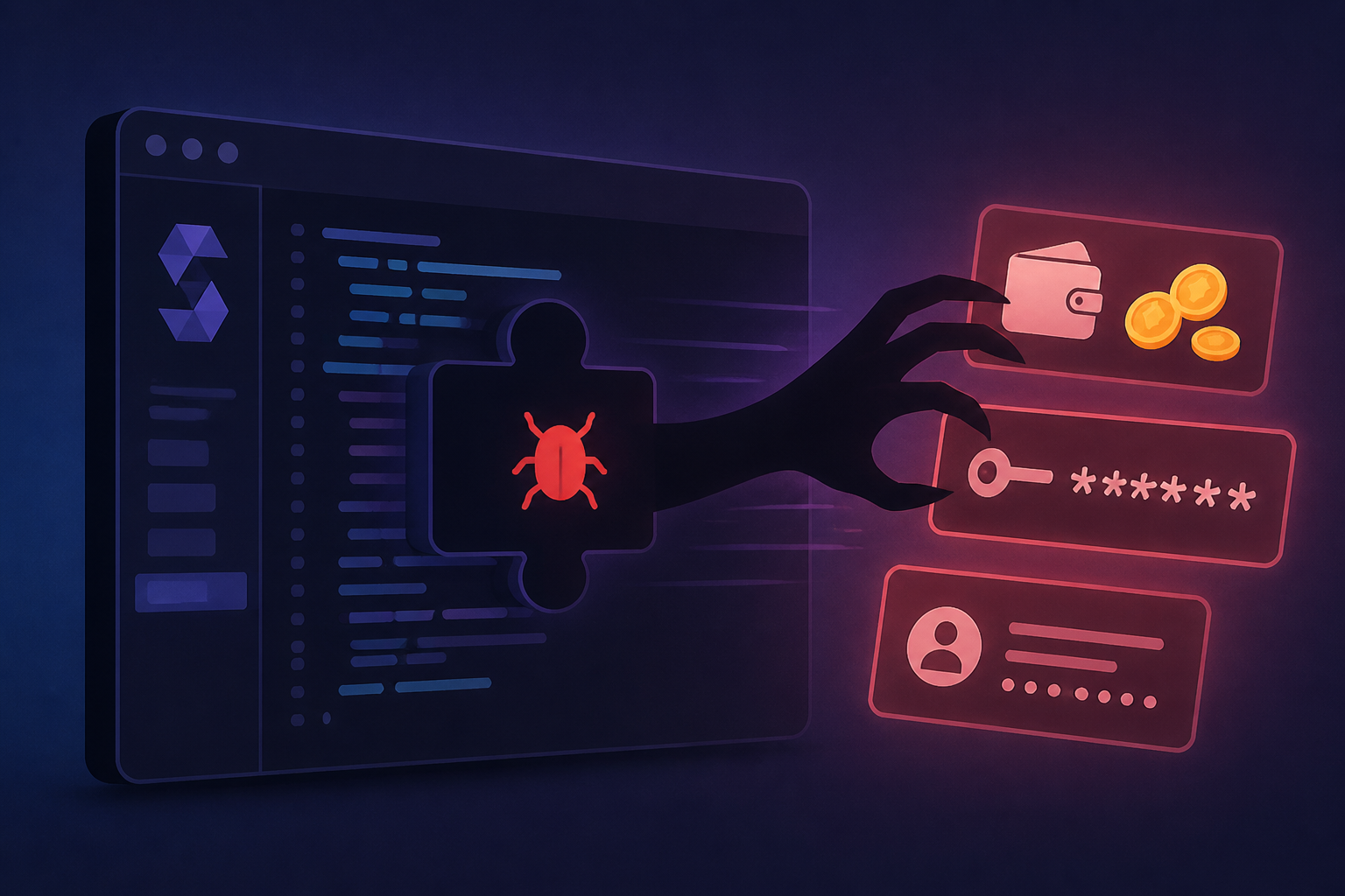 Solidity Pro VS Code Extensions Steal Crypto Wallets, API Keys, and Credentials