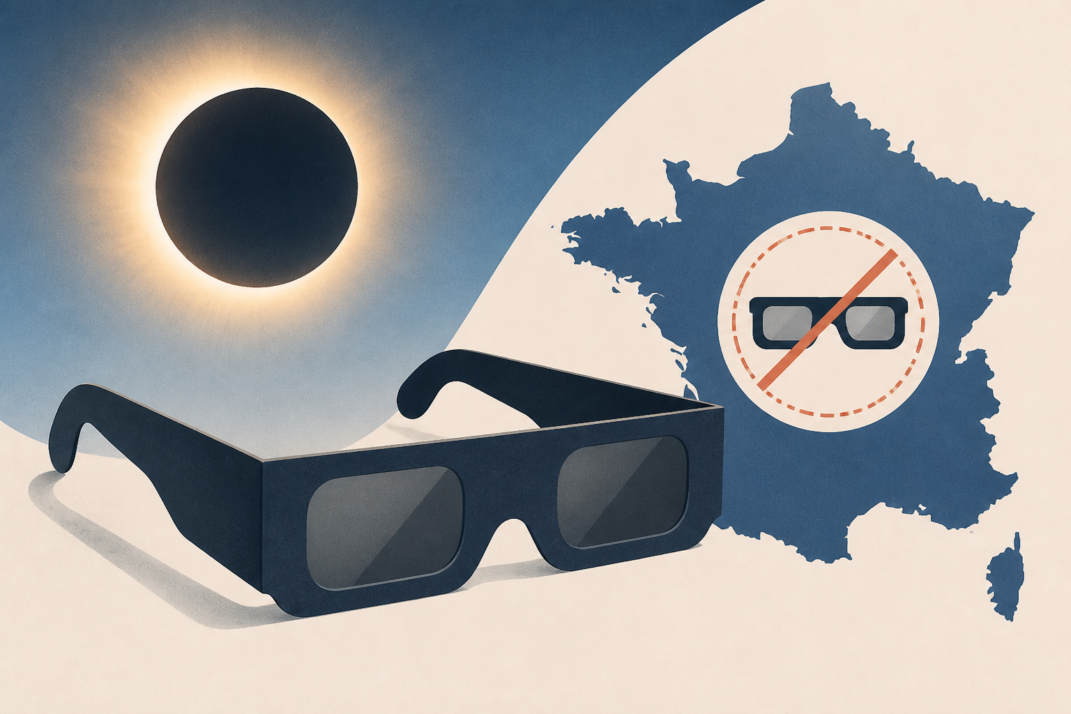 Shortages of solar eclipse viewing glasses expected in France