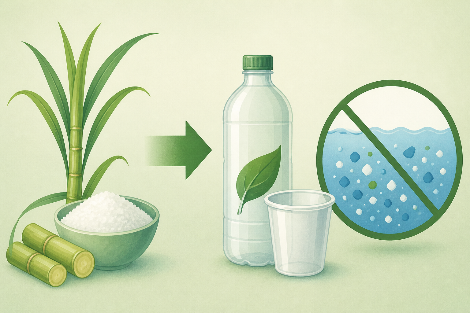 Company creates plastic from sugar to help solve microplastics problem
