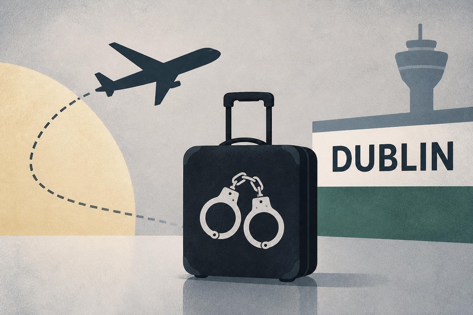 Suspected Irish crime boss lands in Dublin after being extradited from Dubai