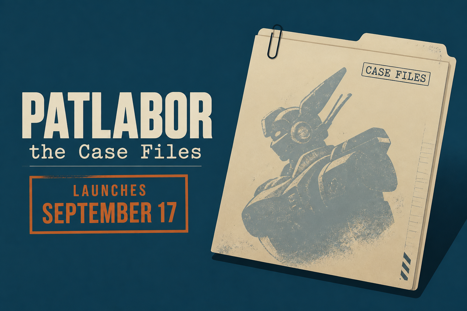 PATLABOR the Case Files launches September 17