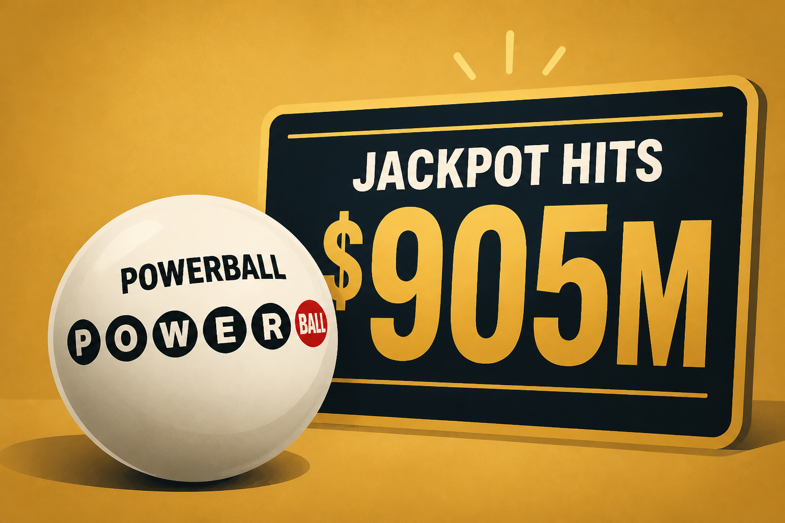 Powerball jackpot hits $905M