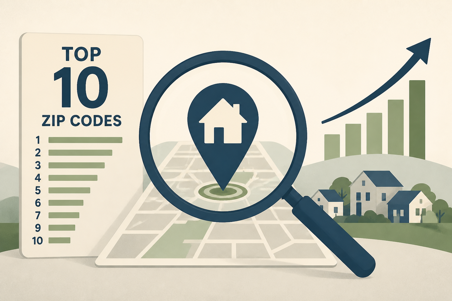The 10 most in-demand ZIP codes for homebuyers in 2026