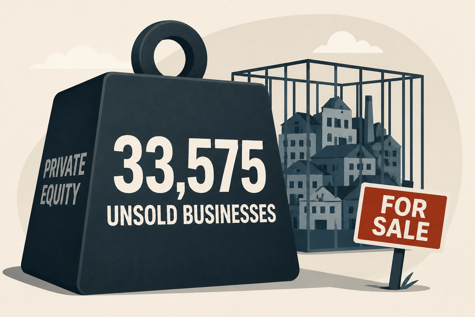 Private Equity Is Stuck With 33,575 Unsold Businesses