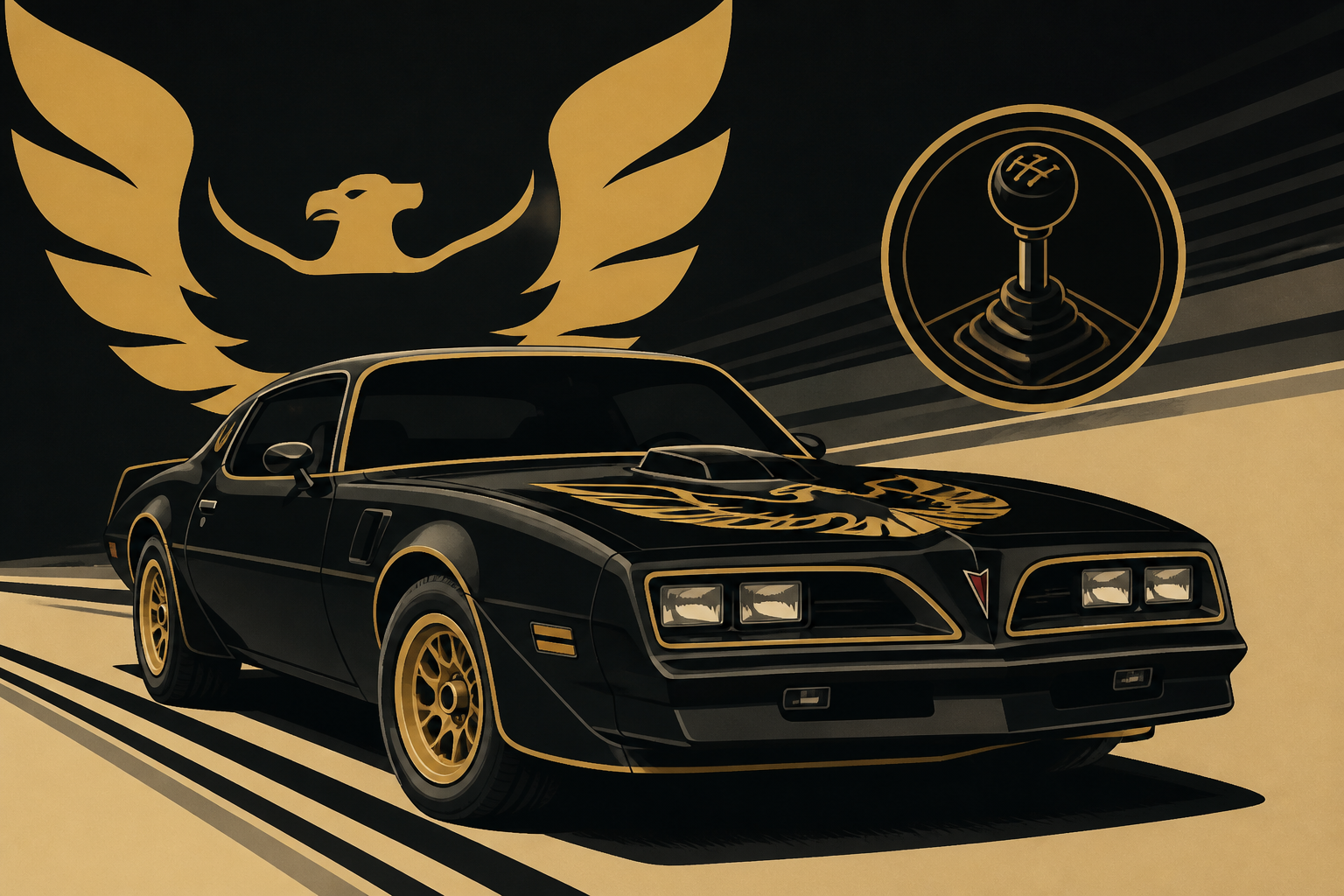 No-Reserve 1977 Pontiac Firebird Trans Am Brings Bandit Style With a 400 V8 and Four-Speed