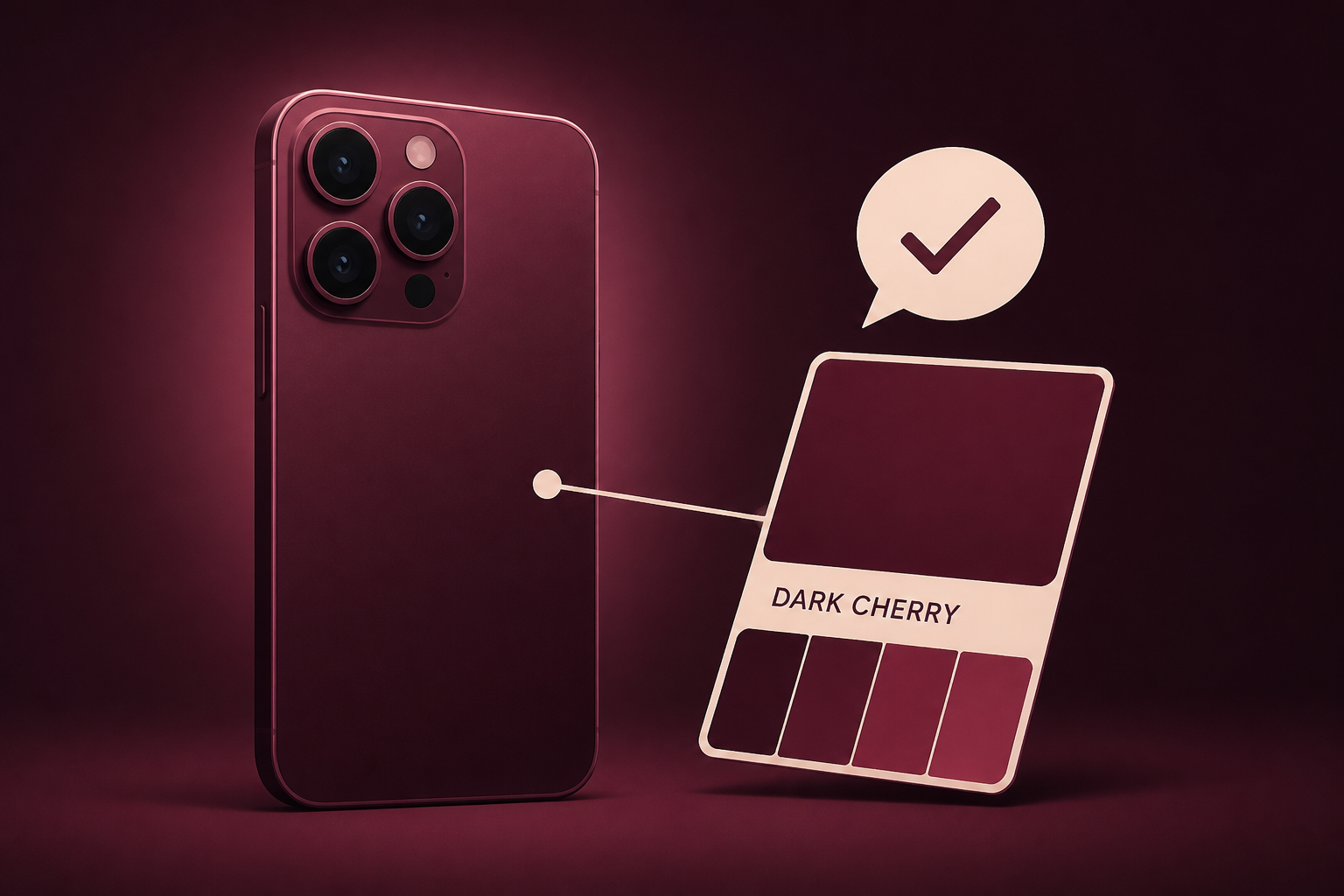 Leaker Weighs in on Correct Shade for 'Dark Cherry' iPhone 18 Pro