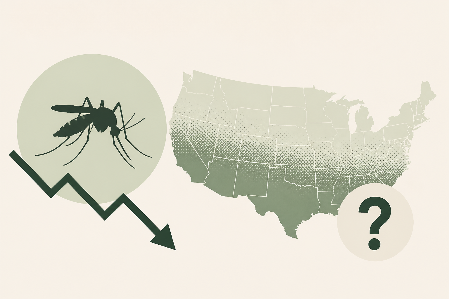Experts worry as parts of the US see a huge drop in mosquitoes