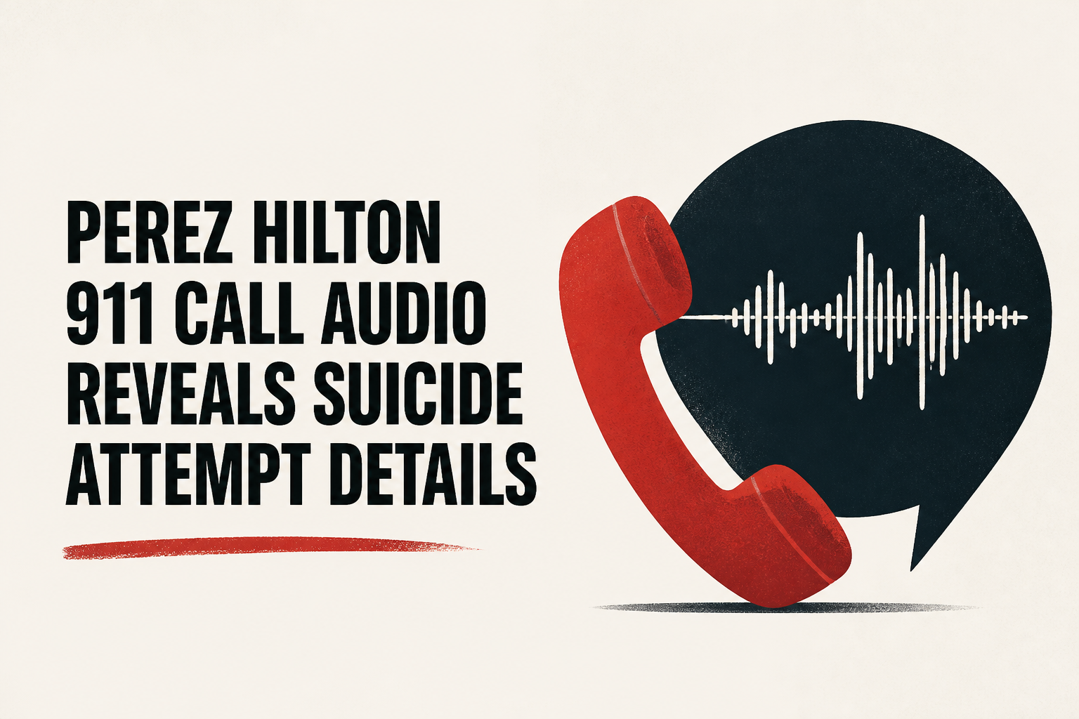Perez Hilton 911 Call Audio Reveals Suicide Attempt Details