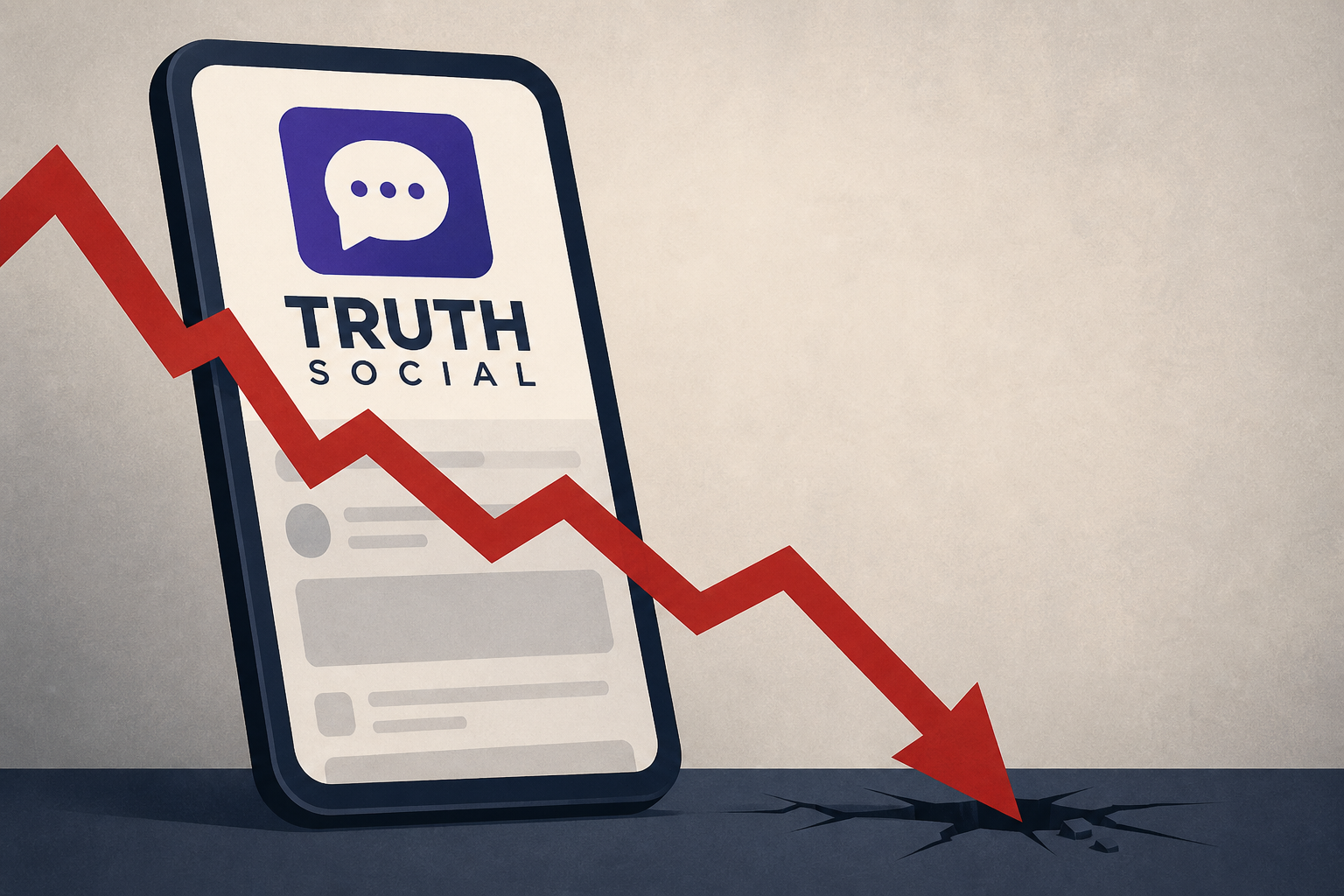 Traffic to Trump’s Truth Social Falls Sharply This Summer